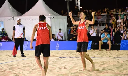 Маңғыстаулық жасөспірім Азия ойындарында жағажай волейболынан чемпион атанды