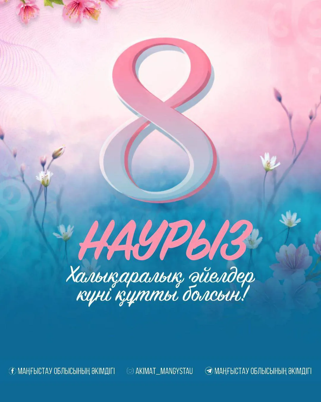 Нұрдәулет Қилыбай Халықаралық әйелдер күнімен құттықтады