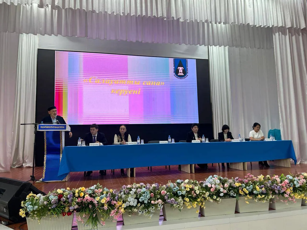 «Салауатты сана» керуені өндіріс орындарында кездесу өткізді