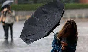 Маңғыстауда дауылды ескерту: Ураган жел соғып, нөсер жаңбыр жауады