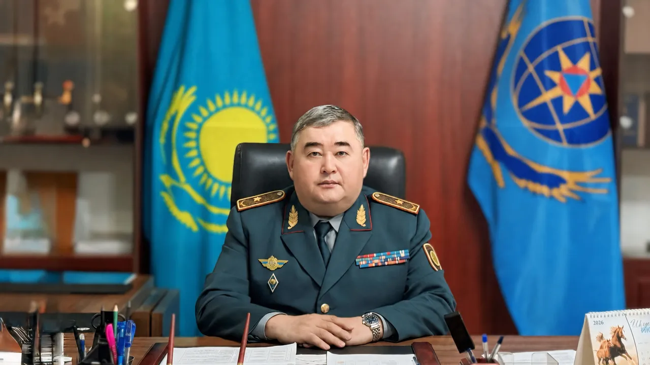 Маңғыстау облысы Төтенше жағдайлар департаментіне жаңа басшы тағайындалды