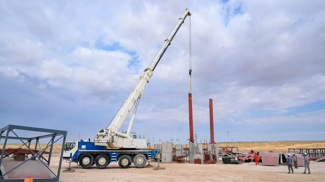 Жаңаөзенде газ өңдеу зауытының құрылысы жалғасып жатыр