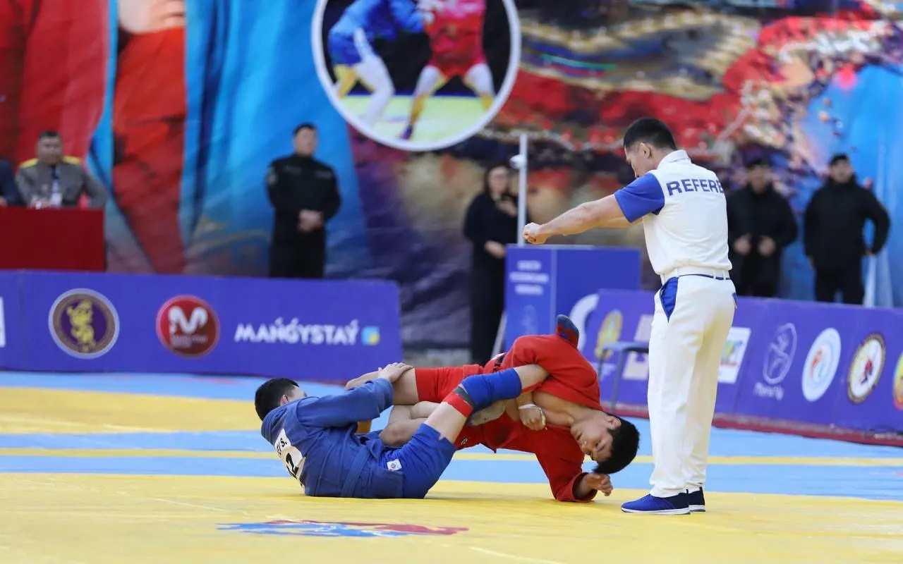 Маңғыстауда тұңғыш рет спорттық және жауынгерлік самбодан ел чемпионаты өтіп жатыр