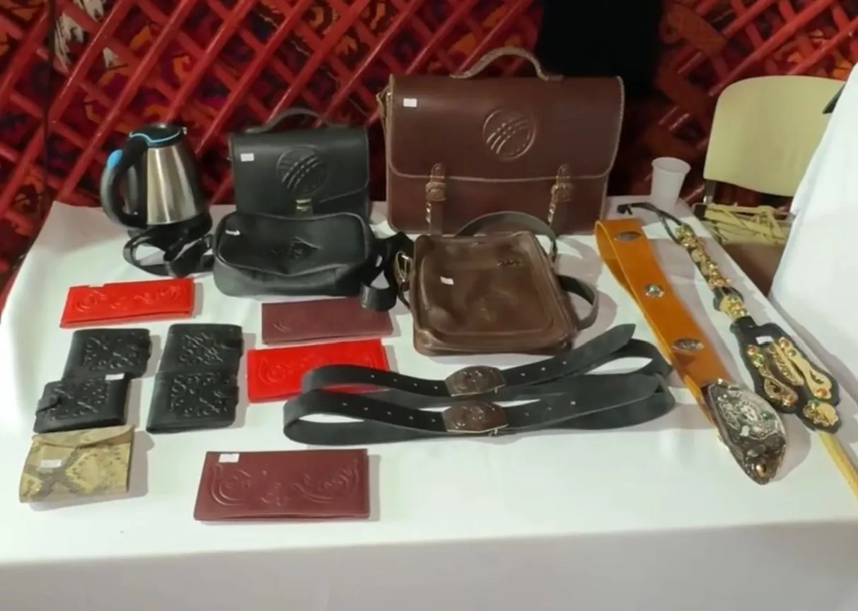 Kyrgyz Artisans Present Their Craft in Mangystau