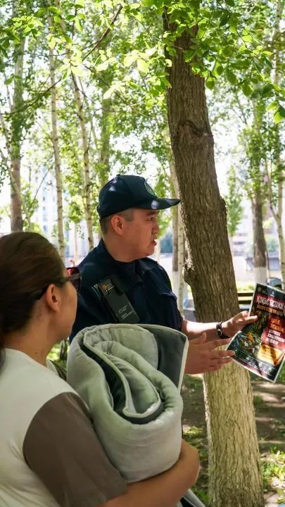 Елорда саябақтарында профилактикалық рейдтер өтіп жатыр