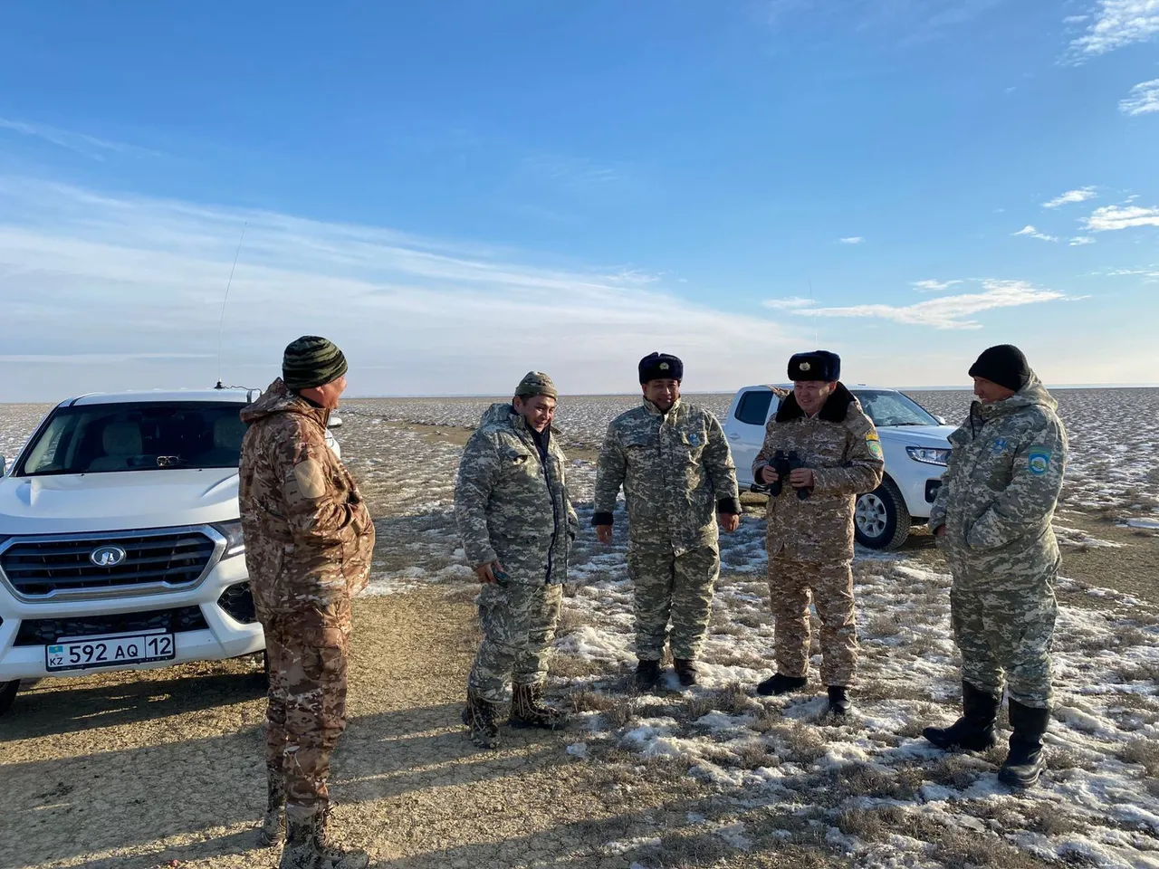 Маңғыстауда аққу өлекселері табылған соң ауқымды рейд шаралары өтті