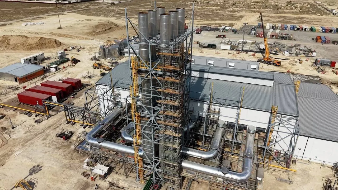 Маңғыстауда газ электр станциясы алғашқы өнеркәсіптік электр энергиясын өндірді