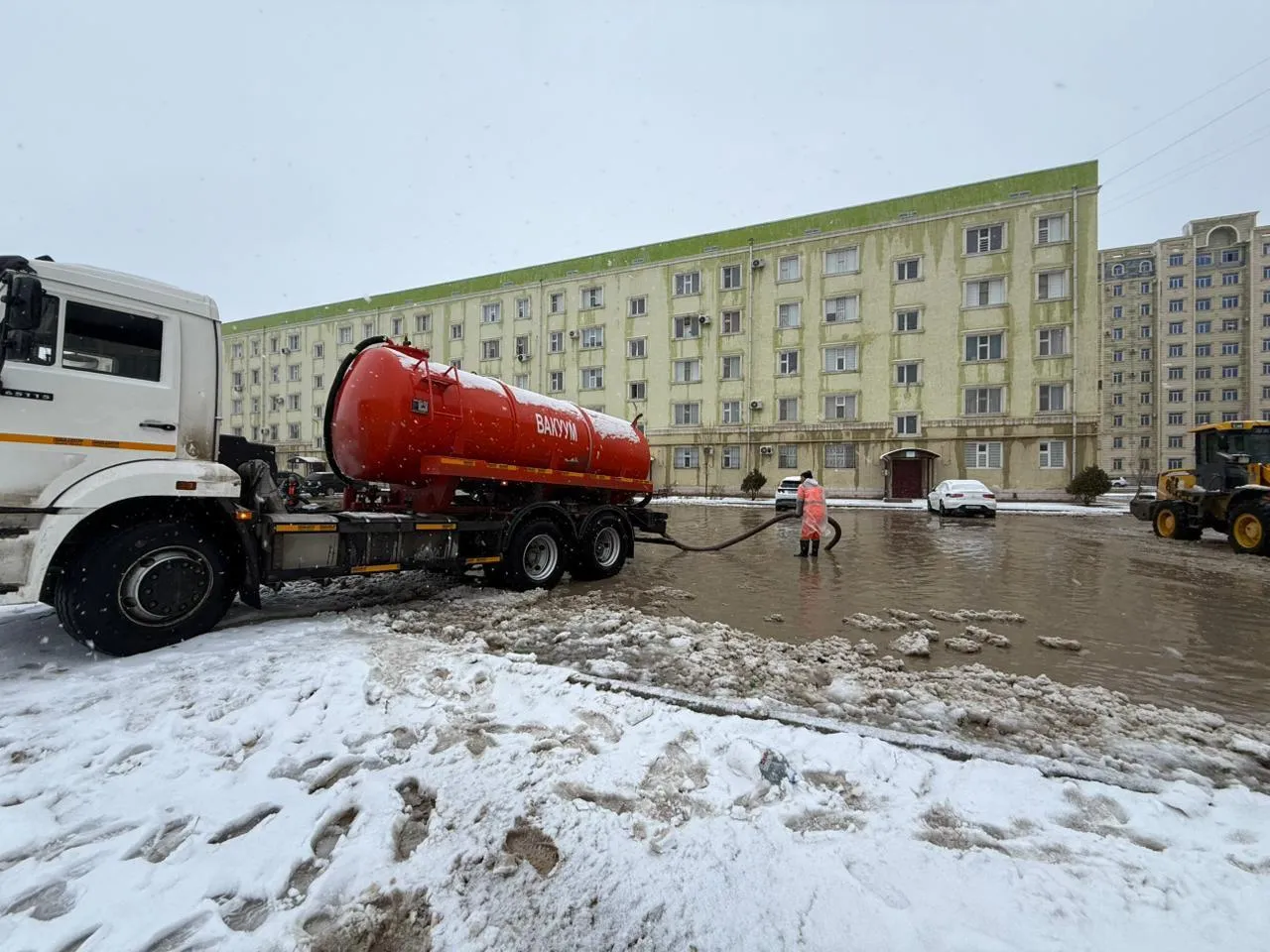 Қолайсыз ауа райы: Маңғыстауда коммуналдық қызметтер күшейтілген режимге өтті