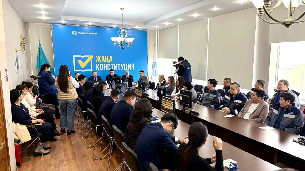 Маңғыстаудағы «Қазақтелеком» ұжымы референдумге барады