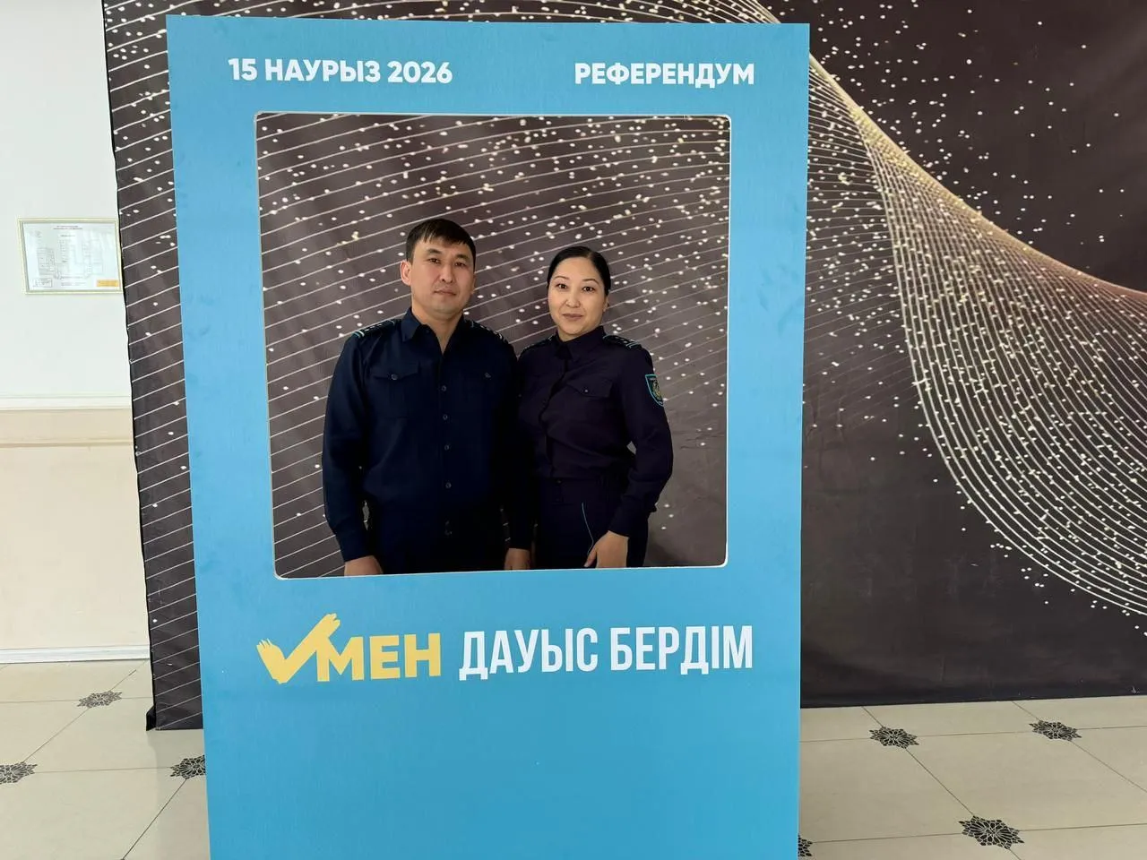 «Заң мен тәртіп» идеологиясын ілгерілетуші полицейлер отбасы дауыс берді