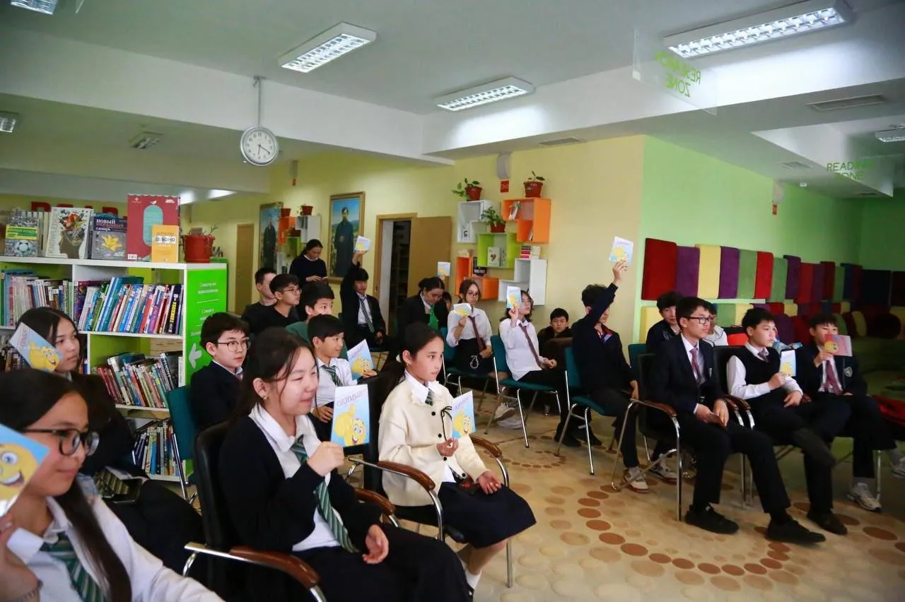 Ақтауда оқушылардың кітап оқуға деген қызығушылығын арттыруға арналған іс-шара өтті