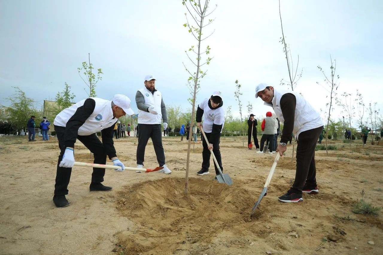 «Таза Қазақстан»: Маңғыстауда «Жасыл болашақ» экологиялық науқаны өтті