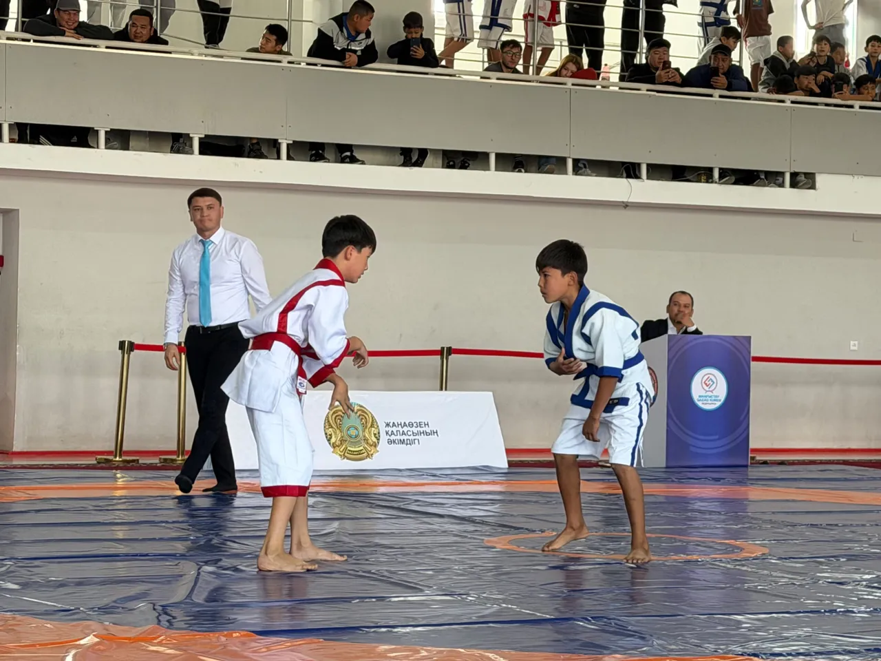Жаңаөзенде қазақ күресінен облыс чемпионаты өтті