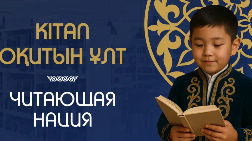 Қазақстанда алғашқы республикалық «Кітап оқитын ұлт» кітап оқу марафонына тіркелу басталды