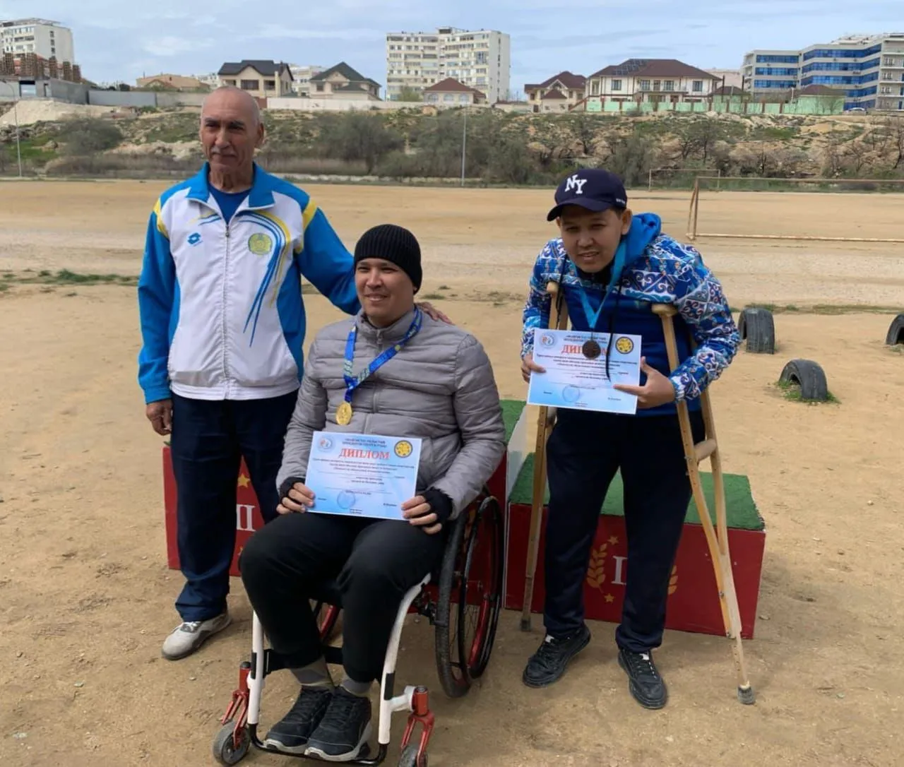 Бейнеулік параспортшылар облыстық жарыста жүлделі орынға ие болды