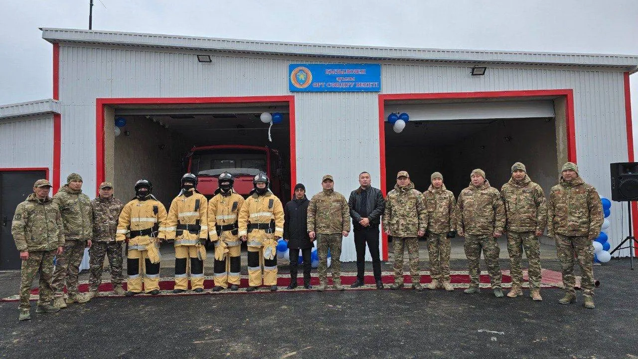 Қызылөзенде өрт сөндіру пункті ашылды