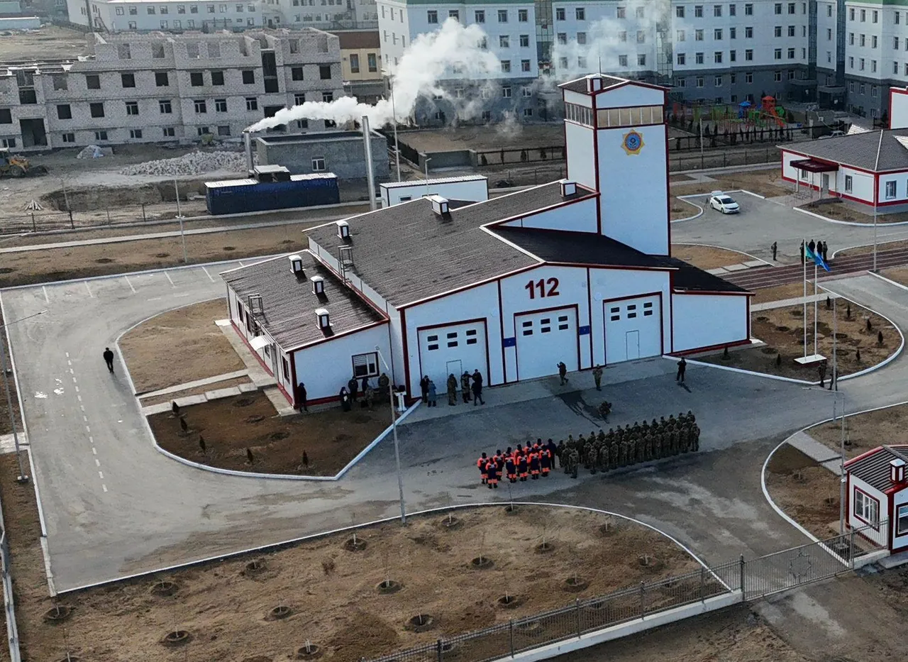 Ақтауда жаңа өрт сөндіру депосы ашылды