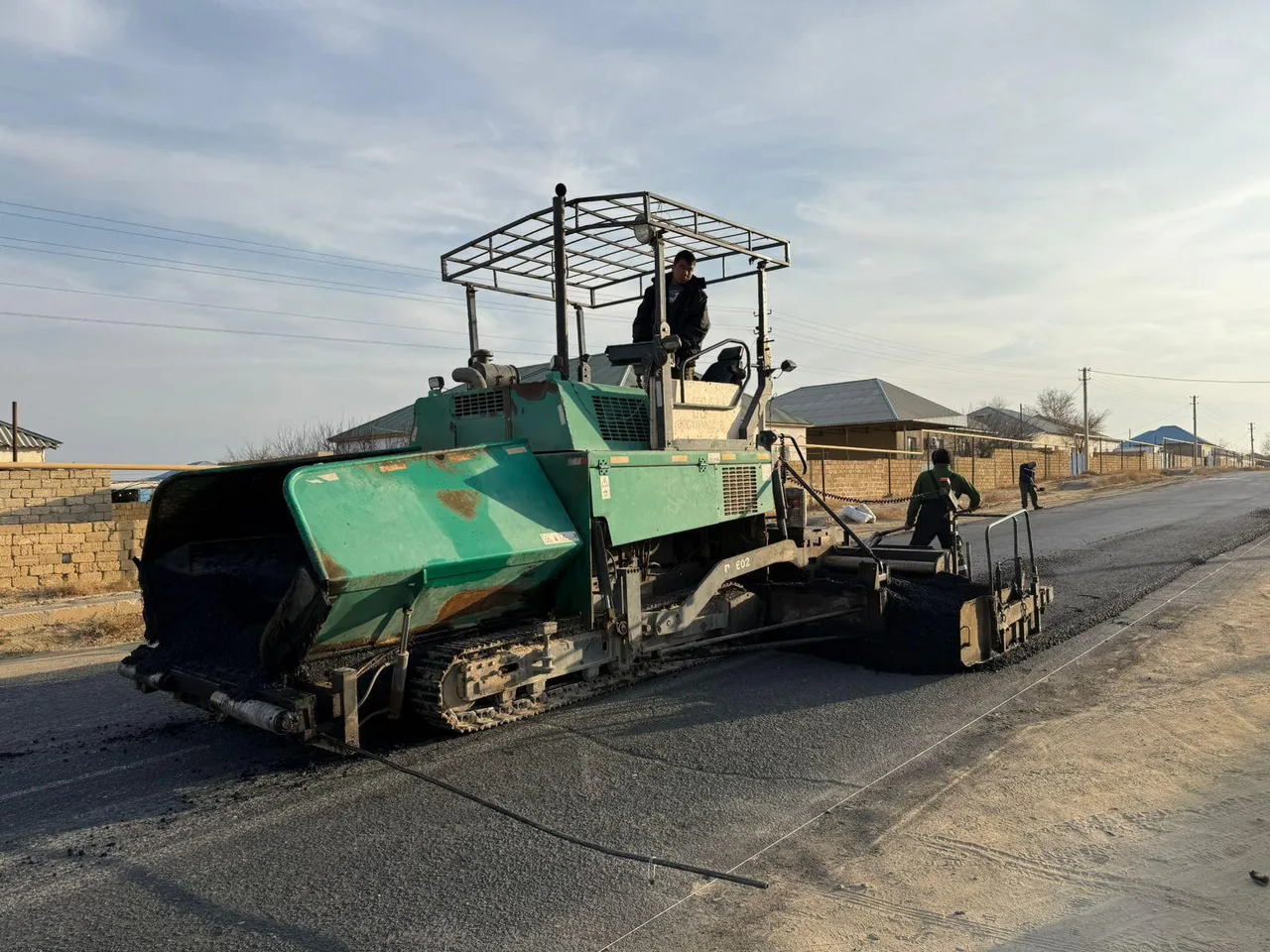 Бейнеуде инженерлік желілер жаңартылды