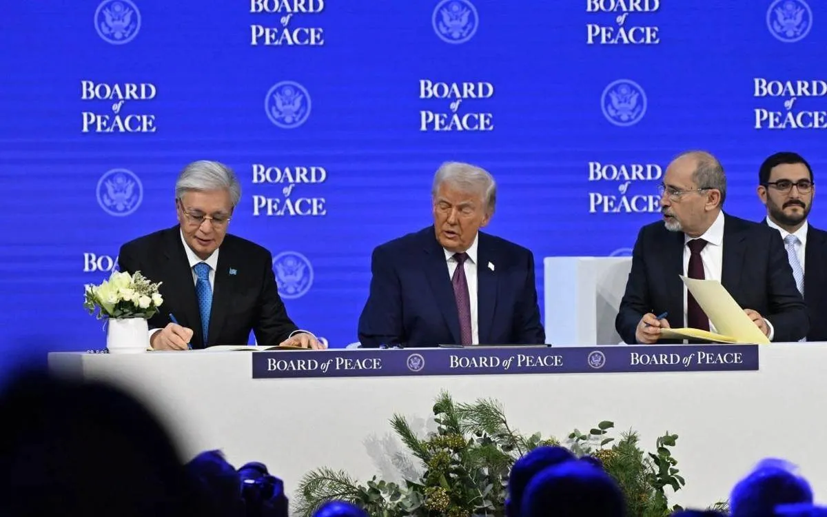 Қасым-Жомарт Тоқаев Бейбітшілік кеңесінің Жарғысына қол қойды