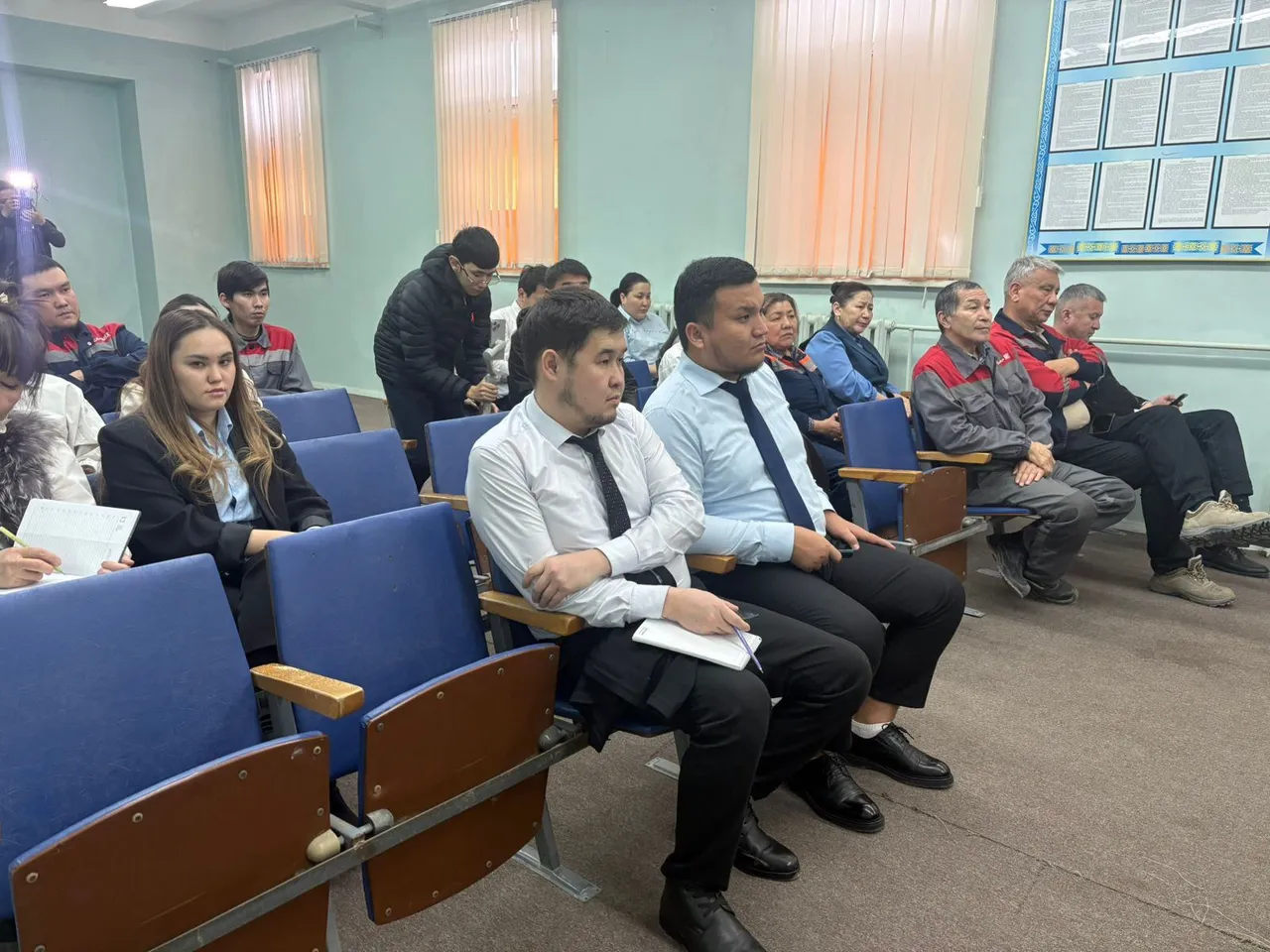 «Каспий жылу су арнасы» қызметкерлері жаңа Заң жобасын талқылады