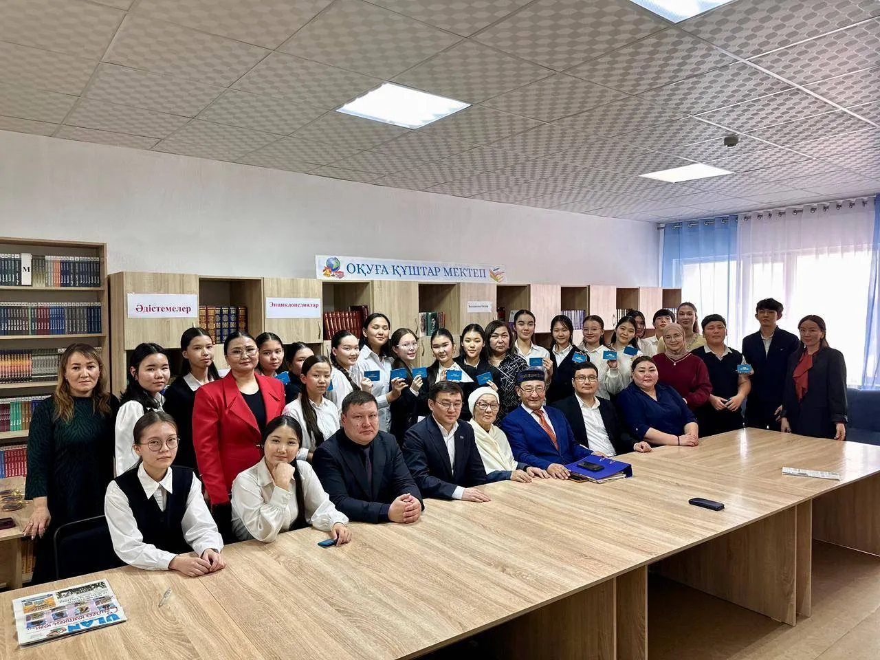 Маңғыстауда газет оқу клубы ашылды