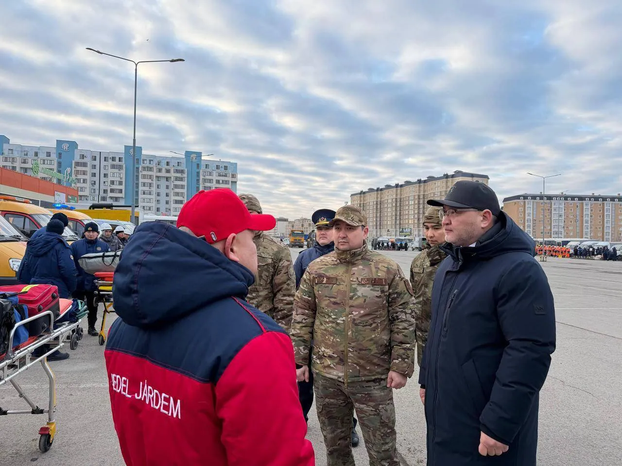 Ақтау қаласында «Көктем-2026» республикалық оқу-жаттығуы өтіп жатыр