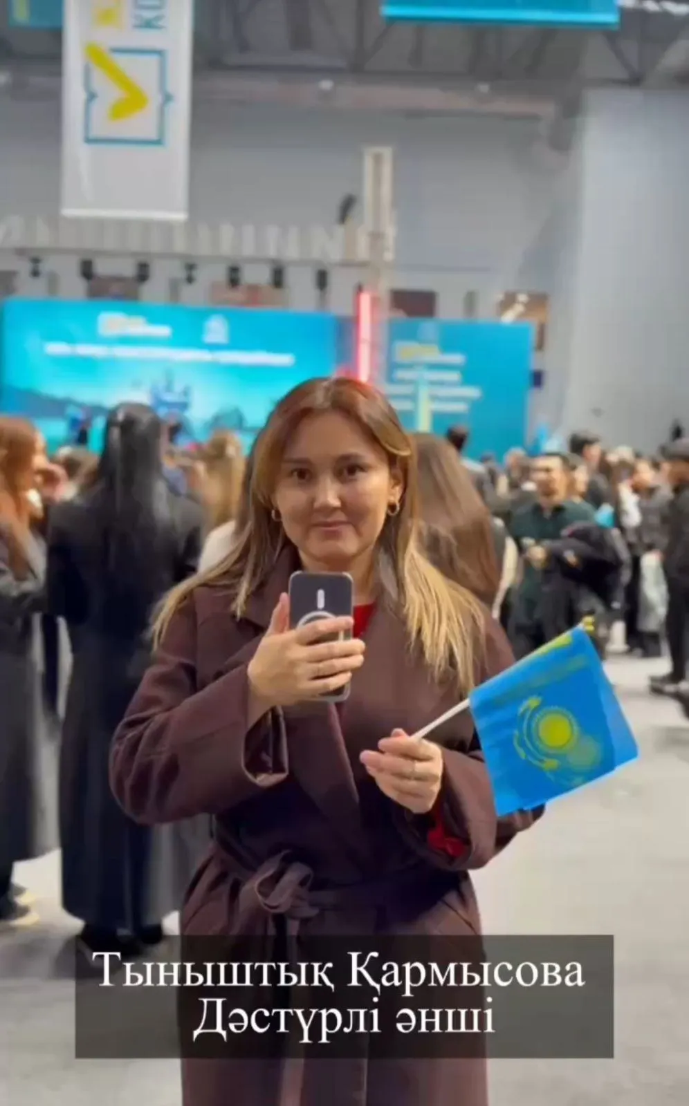 Дәстүрлі әнші Тыныштық Қармысова: «Референдумды қолдаймын»