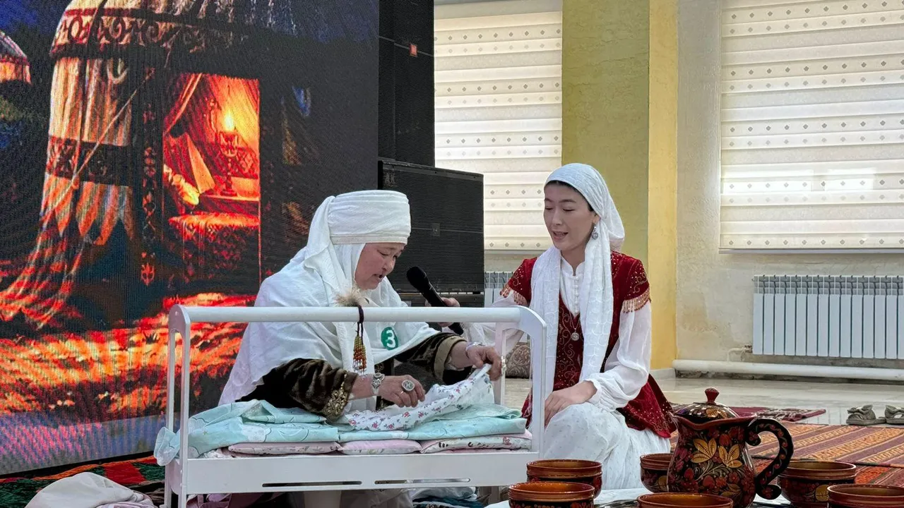 Шетпеде әжелер арасында бесік жырын айтудан сайыс өтті