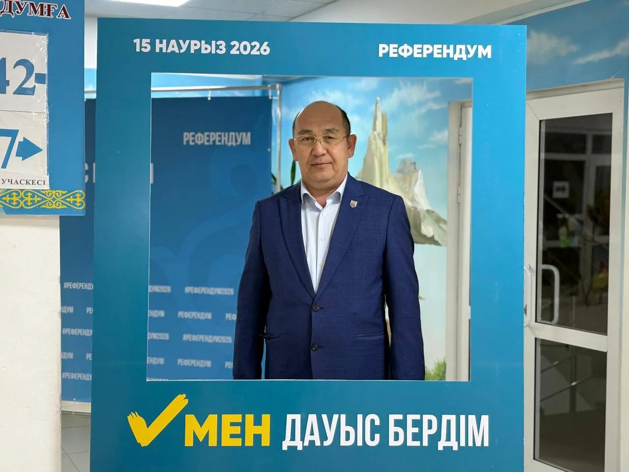 Маңғыстау облысында сайлау учаскелерінде фотозоналар ұйымдастырылды