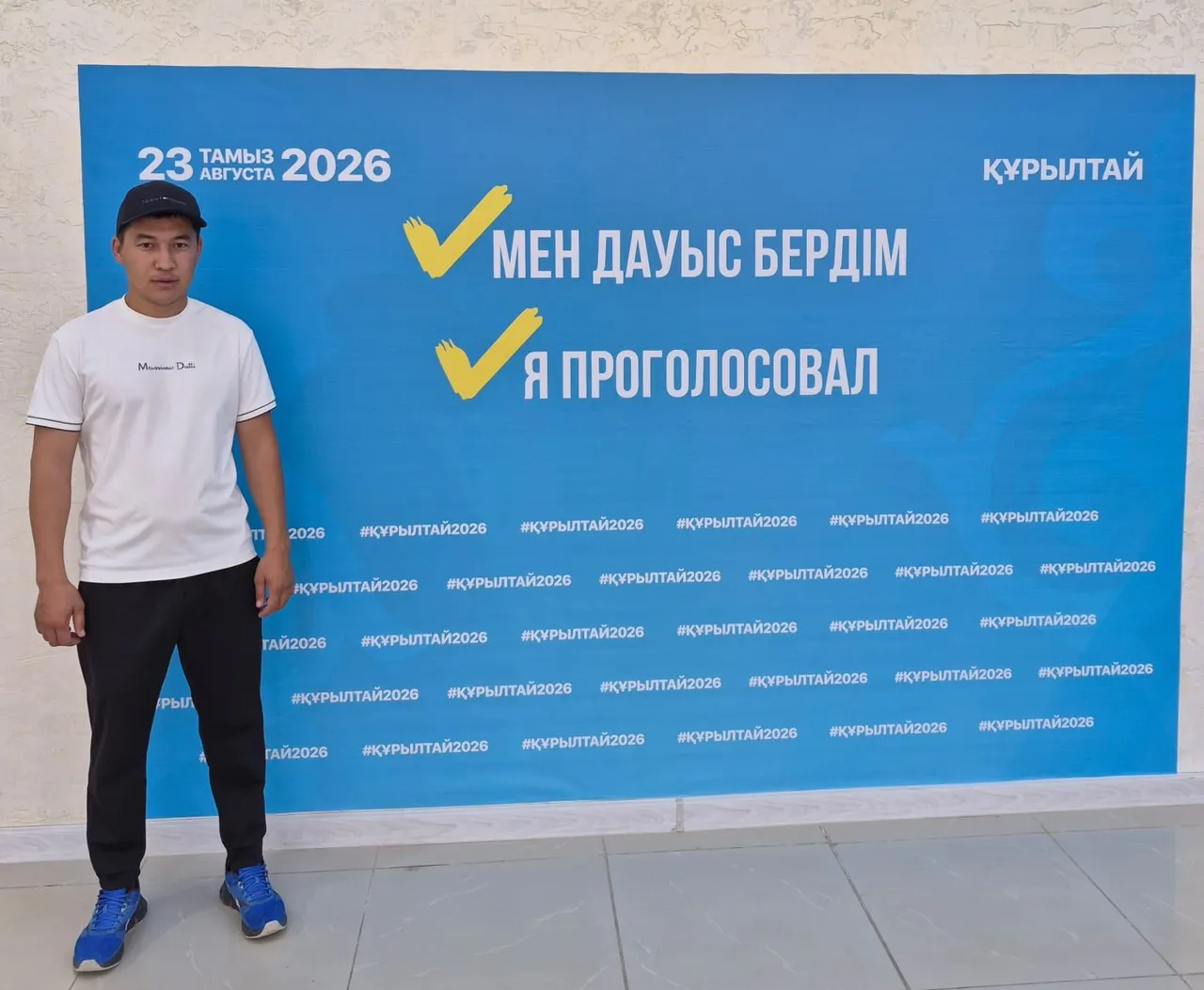 Ұлы дала жорығының чемпионы Нұрсағын Тұқымбай Құрылтай сайлауында өз таңдауын жасады