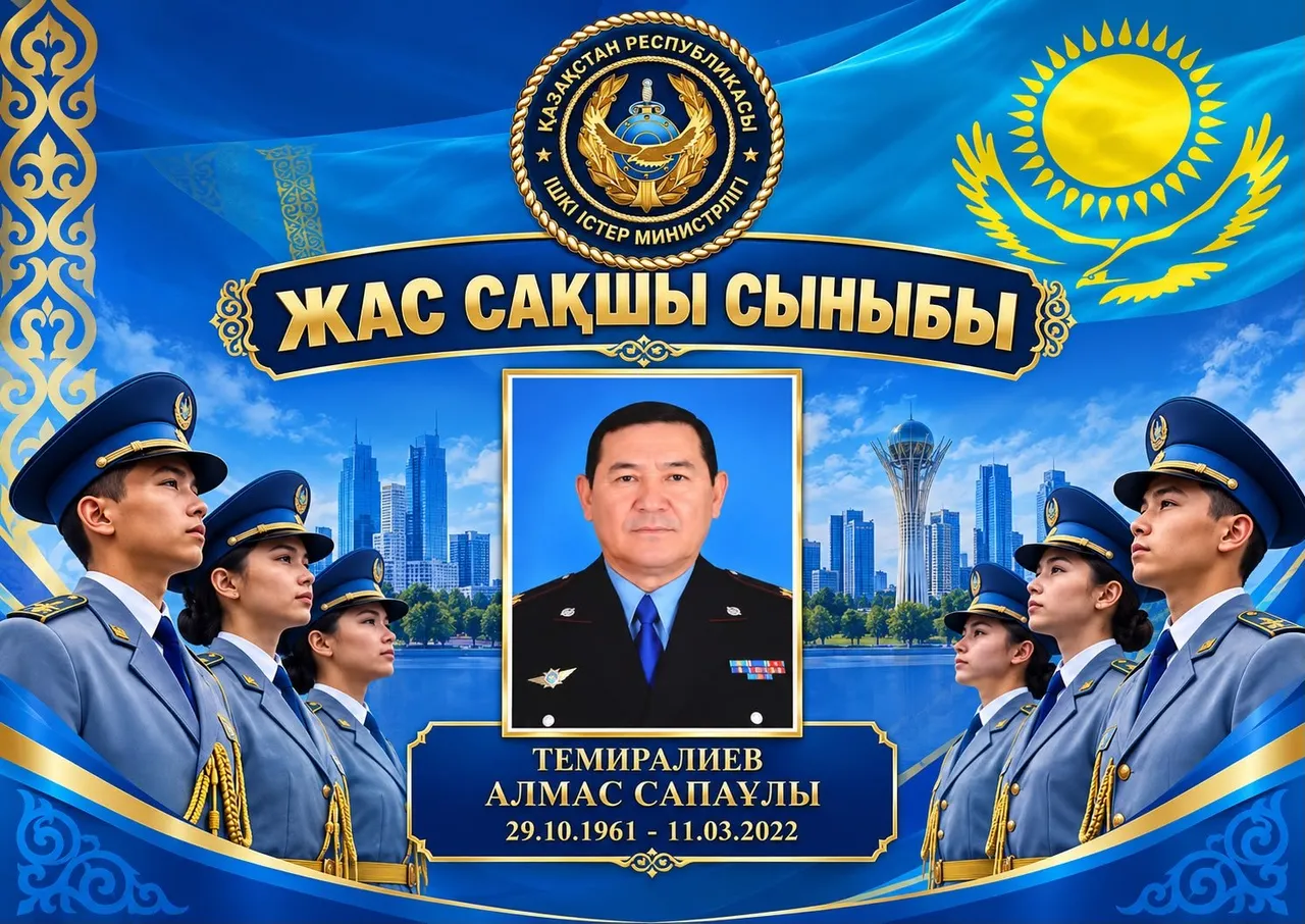 Жаңаөзенде полиция ардагерінің атындағы «Жас сақшы» сыныбы ашылды
