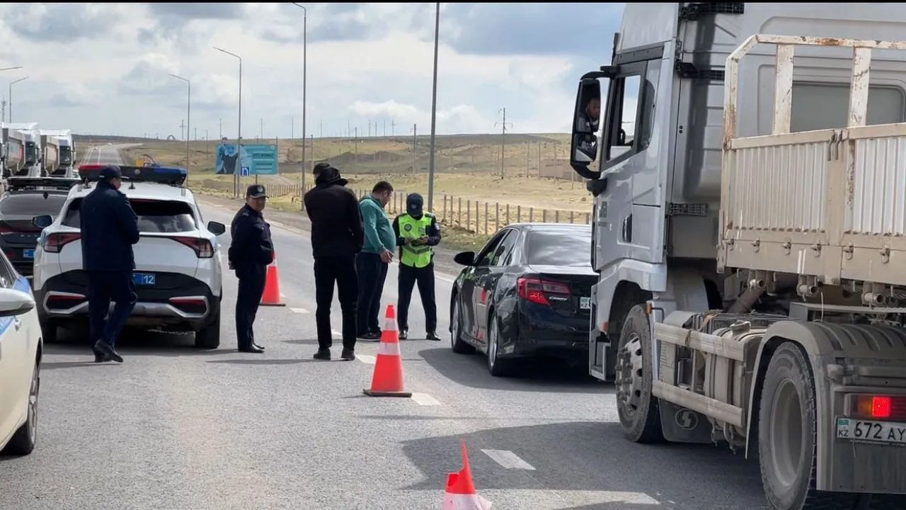 Маңғыстау жолдарында сүзгілік бақылау бекеттері жұмыс істейді