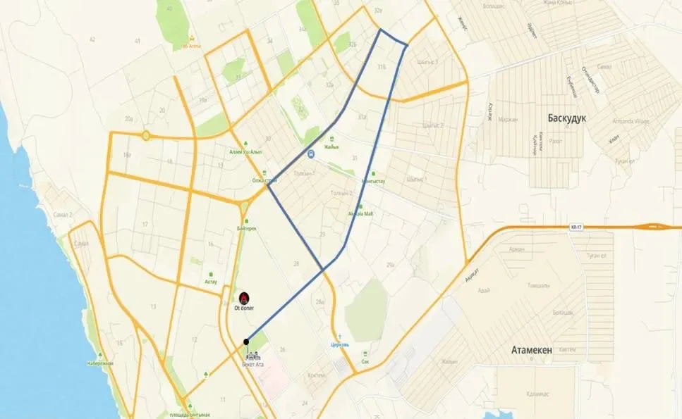 Ақтауда Рамазан айында тегін автобус қатынайды