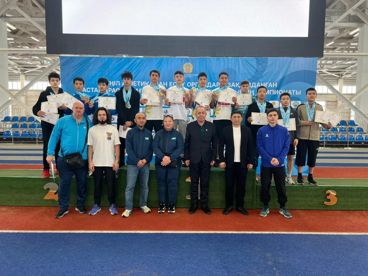 Юные атлеты Мангистау вернулись с медалями чемпионата страны