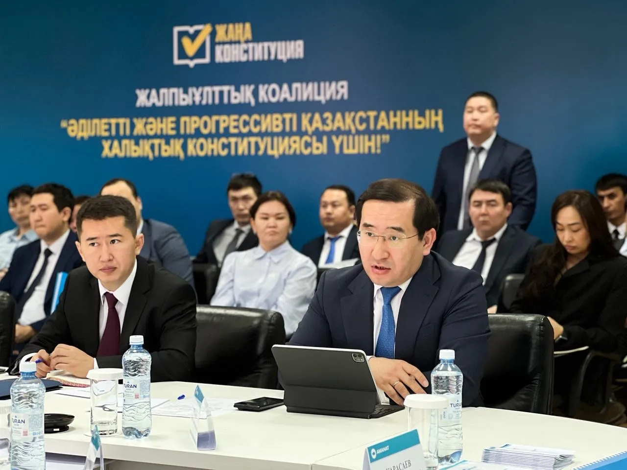 «AMANAT» партиясы өңірдегі жобалардың орындалуын талқылады