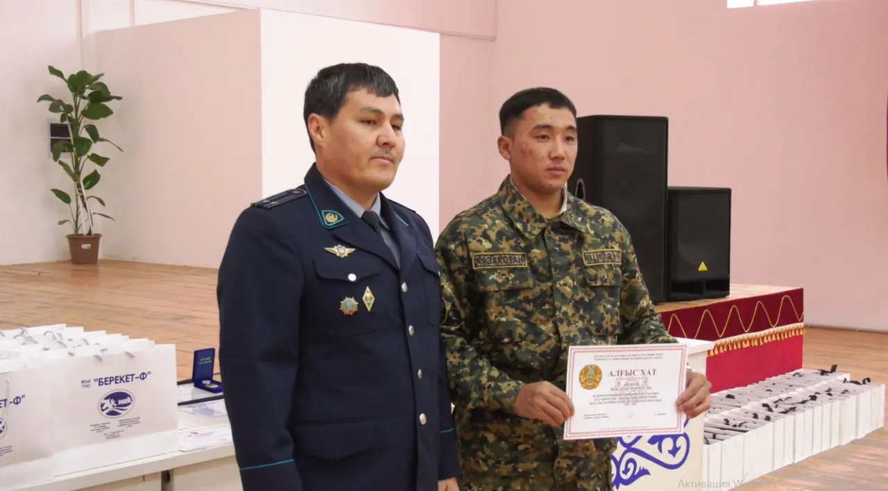 Ақтауда мерзімді қызметін өтеген сарбаздарды салтанатты түрде шығарып салды