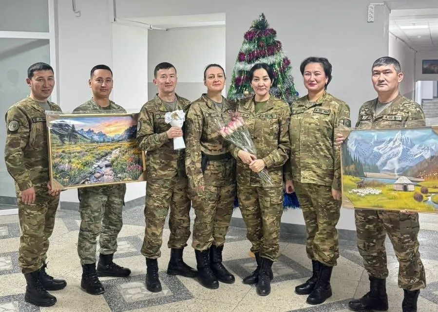 Ұлттық ұлан сапында әскери психологтарға құрмет көрсетілді