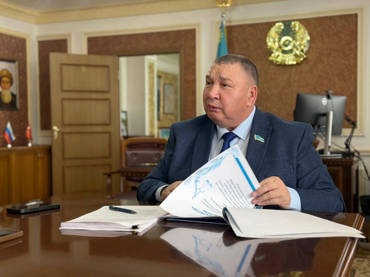 Жаңбырбай Матаев: «Жаңа Конституция халық шешімімен қабылданады»