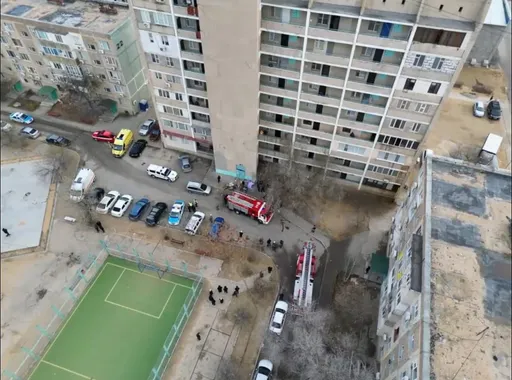 Ақтауда көпқабатты үйде өрт шығып, 1 адам қаза тапты