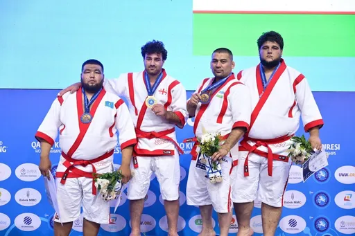 Нұрдәулет Жарылғапов қазақ күресінен әлем чемпионатында күміс жүлде иеленді