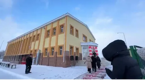 Боранқұл ауылында жаңа спорт зал пайдалануға берілді