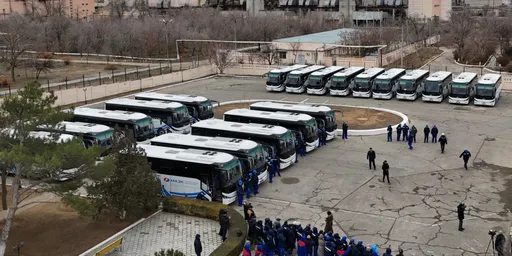 МАЭК кәсіпорнына 20 автобус берілді